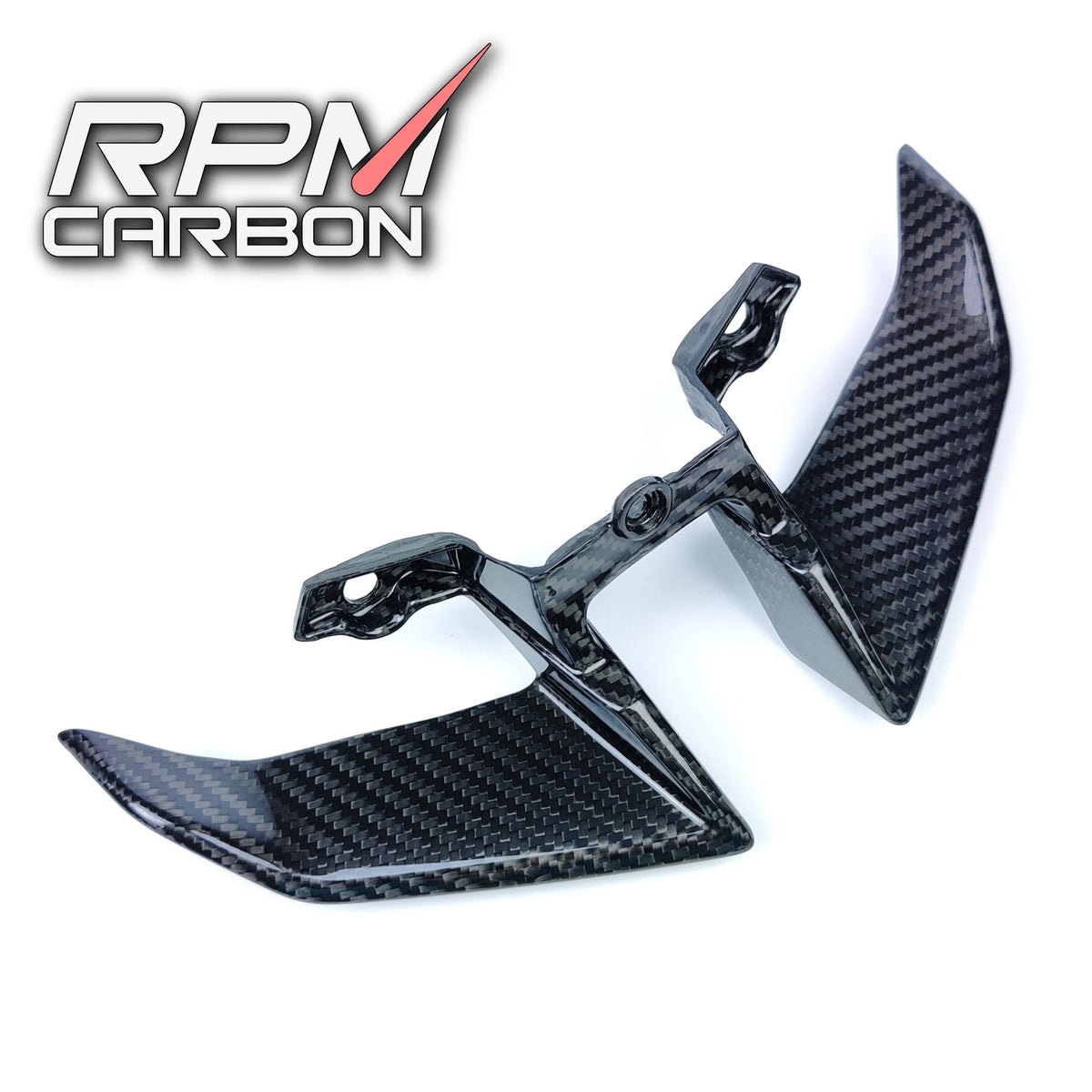 Yamaha MT-10 FZ-10 Carbon Fiber Headlight Wing Panel