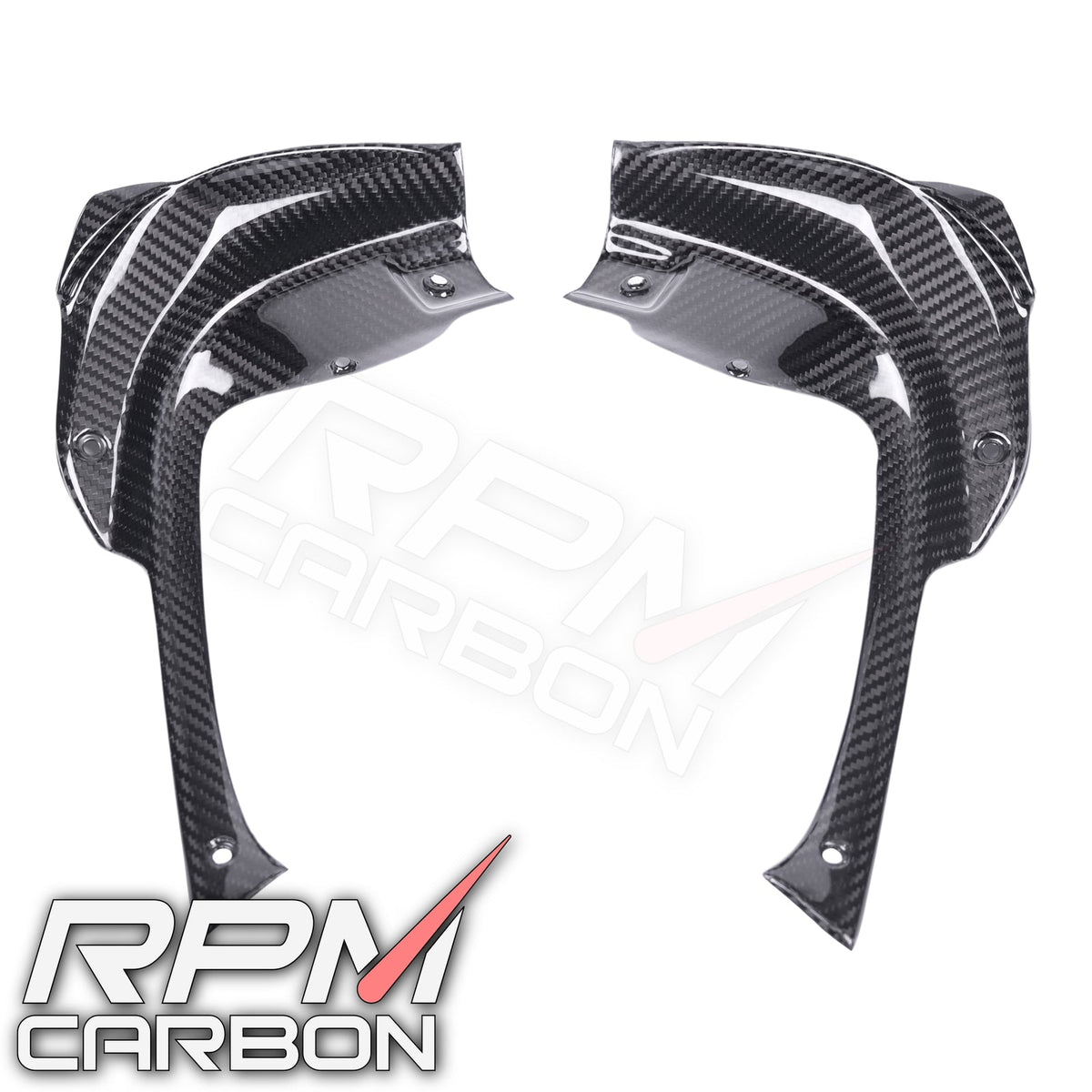 Aprilia RSV4 Carbon Fiber Dash Side Panels Covers