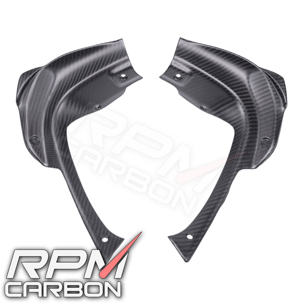 Aprilia RSV4 Carbon Fiber Dash Side Panels Covers