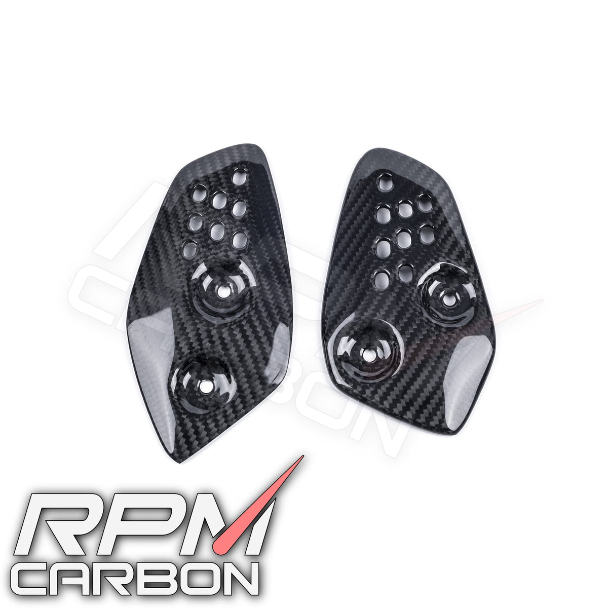 Yamaha MT07 / FZ07 Carbon Fiber Heel Guards