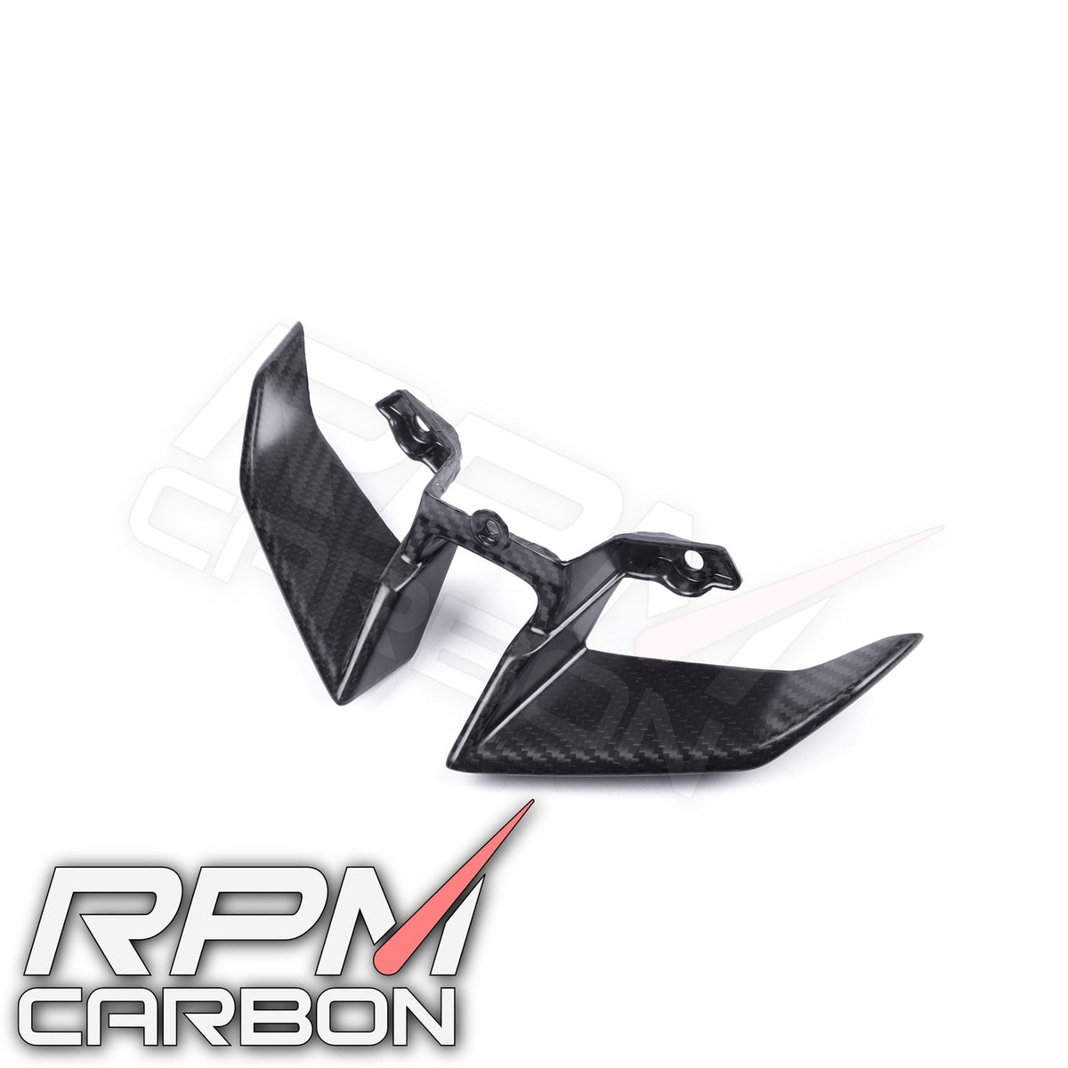 Yamaha MT-10 FZ-10 Carbon Fiber Headlight Wing Panel