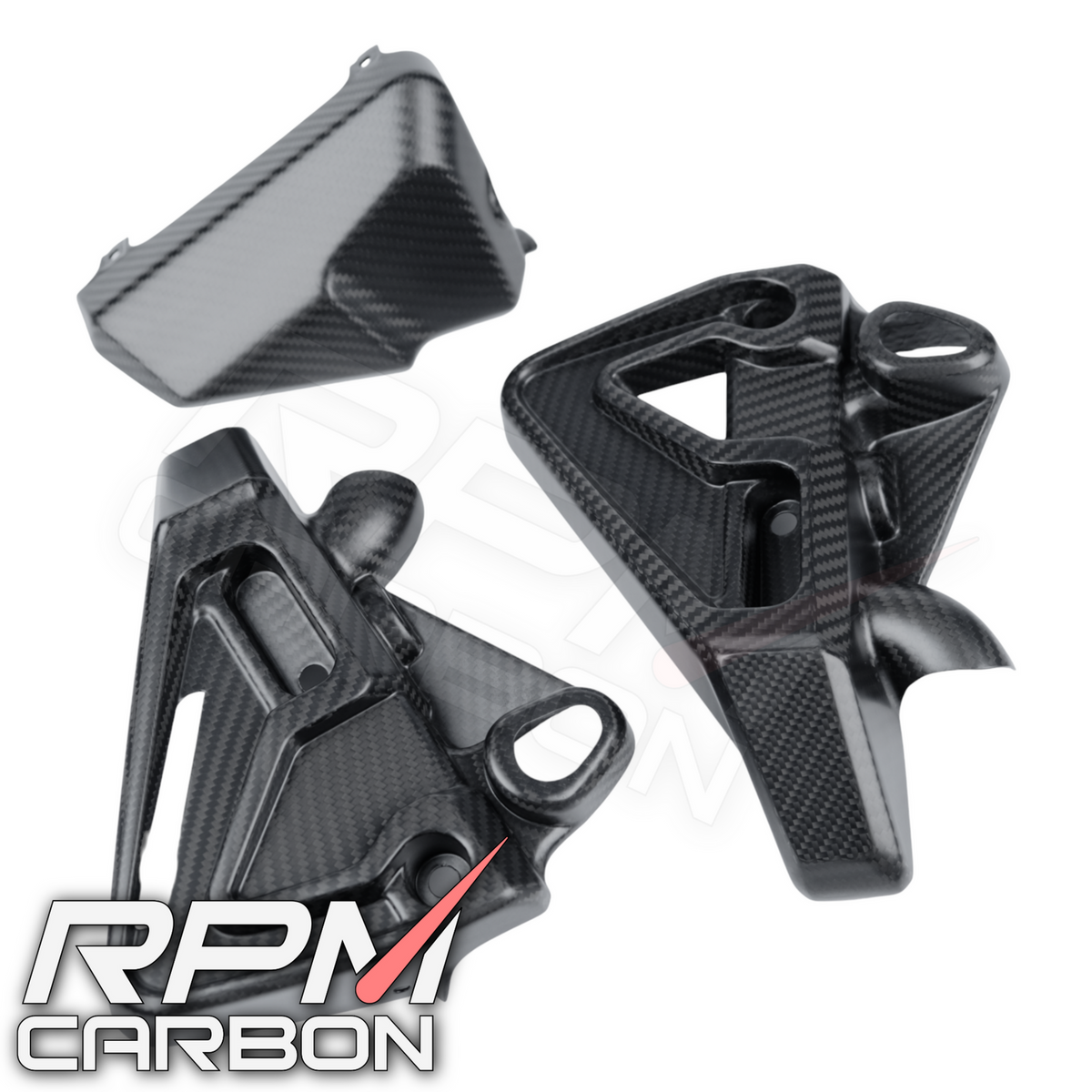 Yamaha MT-10 FZ-10 Carbon Fiber Radiator / Watercooler Covers