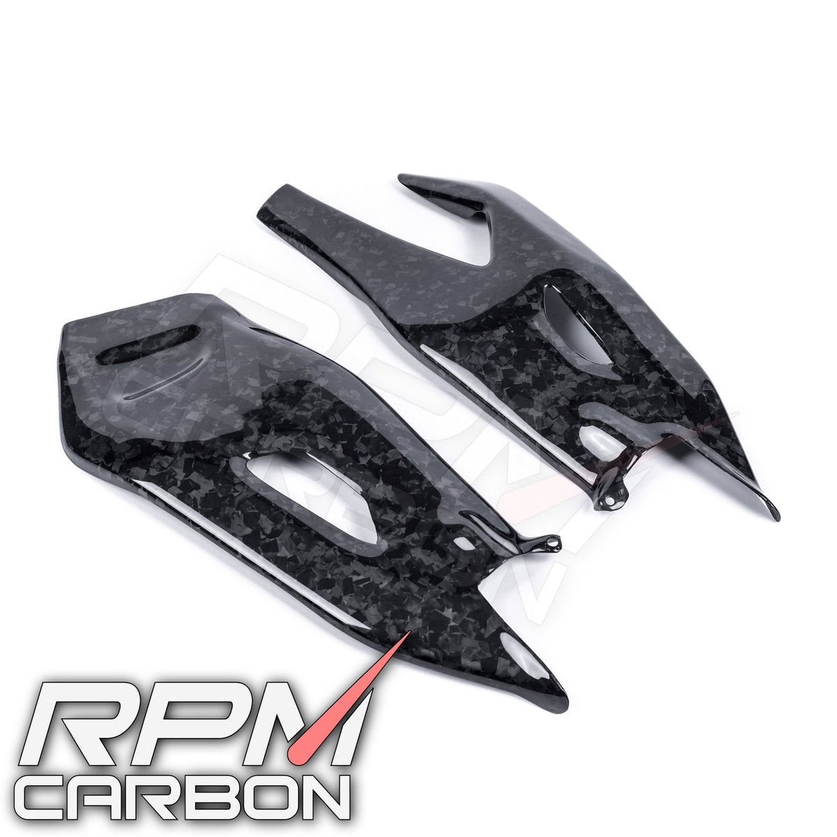 Yamaha R1 MT-10 Carbon Fiber Swingarm Covers Protectors