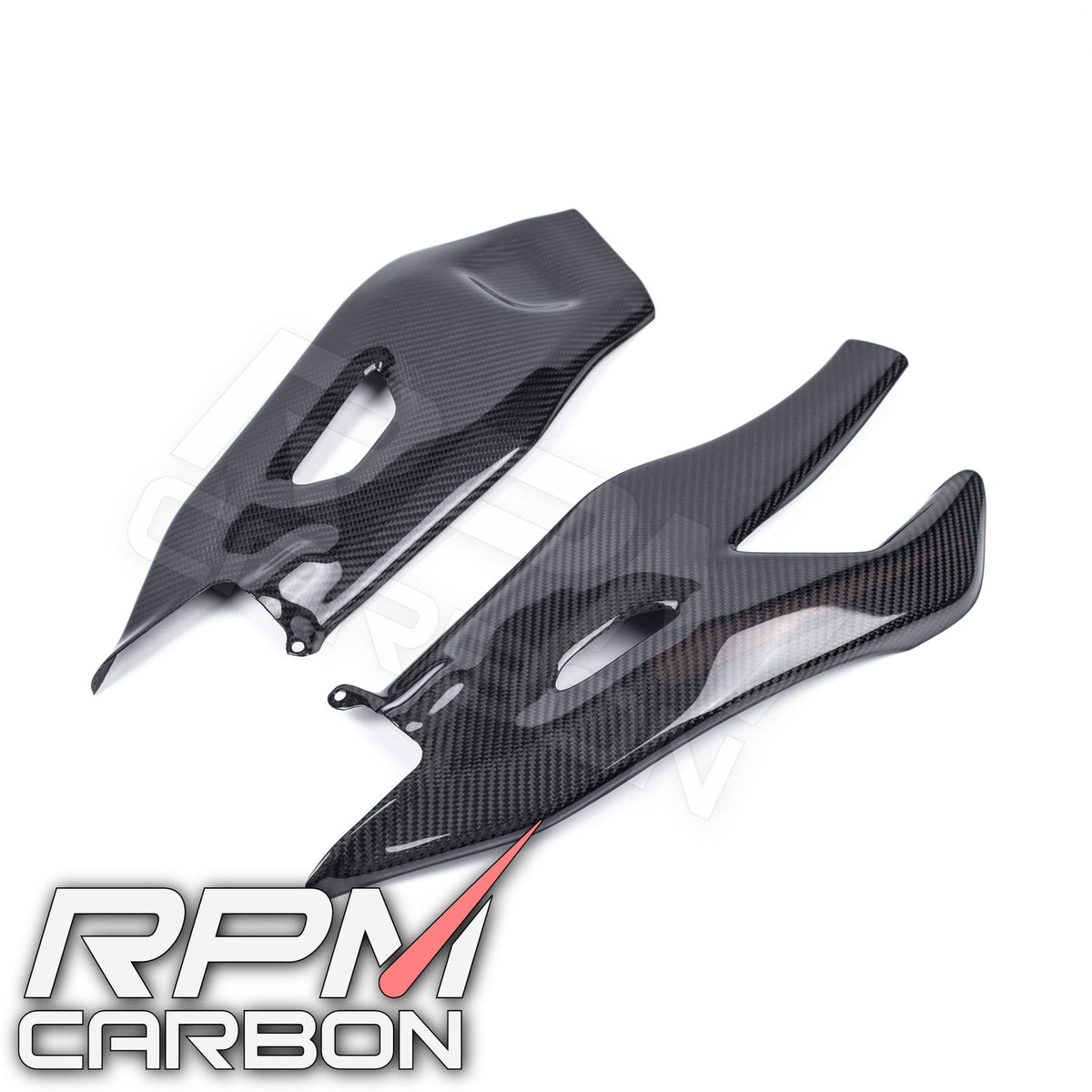 Yamaha R1 MT-10 Carbon Fiber Swingarm Covers Protectors