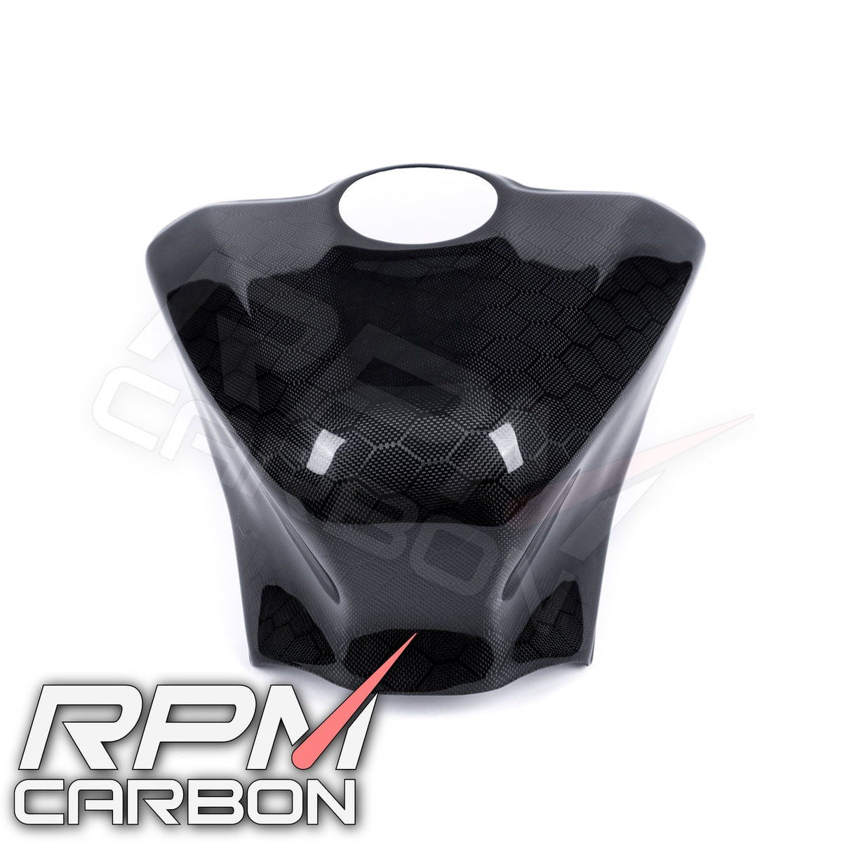 Yamaha R1 Carbon Fiber Full Tank Extender Cover WSBK Shroud Extender