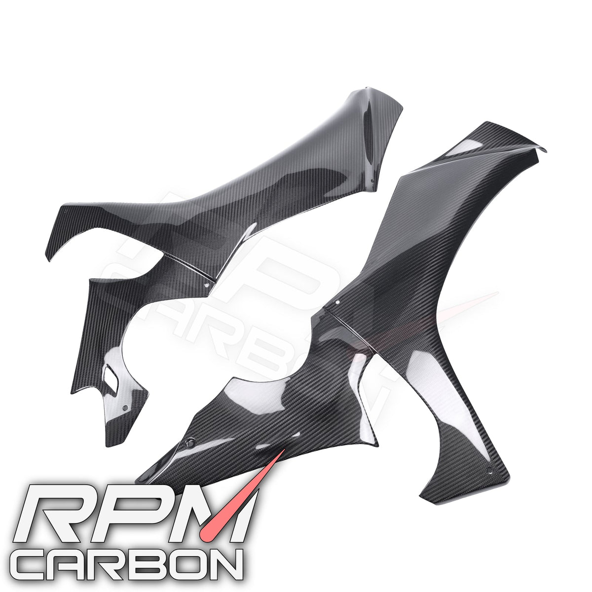 Yamaha R1 R1M 2020 Carbon Fiber Side Fairings