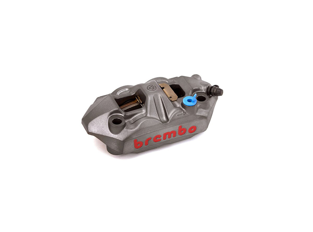 Brembo M4 Right Front Caliper (Radial Mount) Titanium Grey