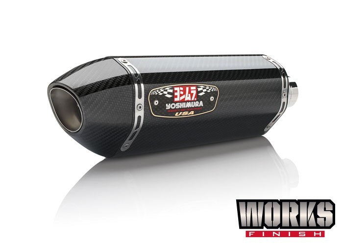 Yoshimura Yamaha FZ-09 Works R-77 Full-System Stainless Steel-Carbon Fiber