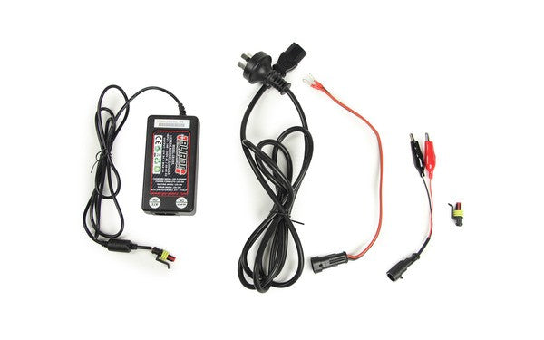 (Aliant) CB1203 3 Amp Battery Charger + Connection Kit