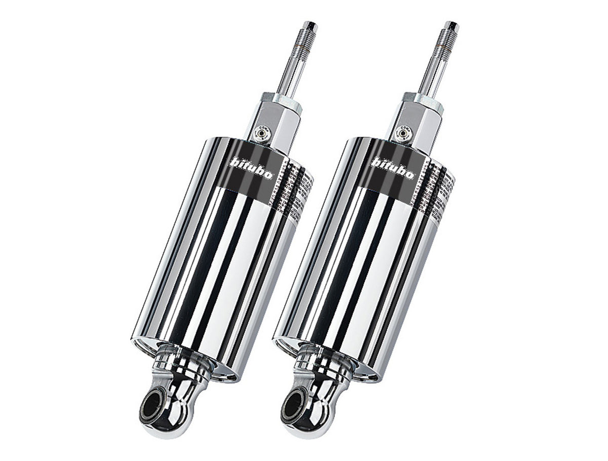 Bitubo Rear Shock Set Polished 9&quot; H - D Softail (00 - 07)