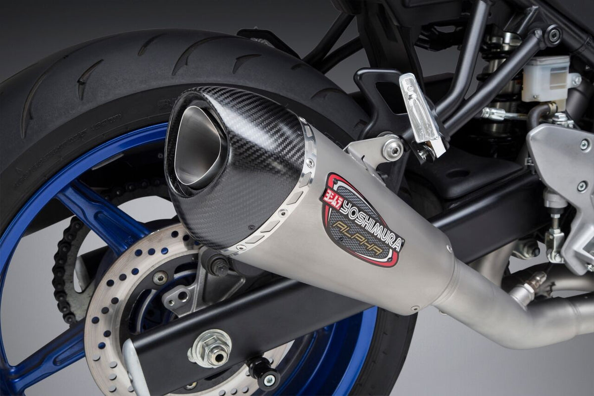 Yoshimura Race Series Alpha T Exhaust System 2017-2018 Suzuki SV650