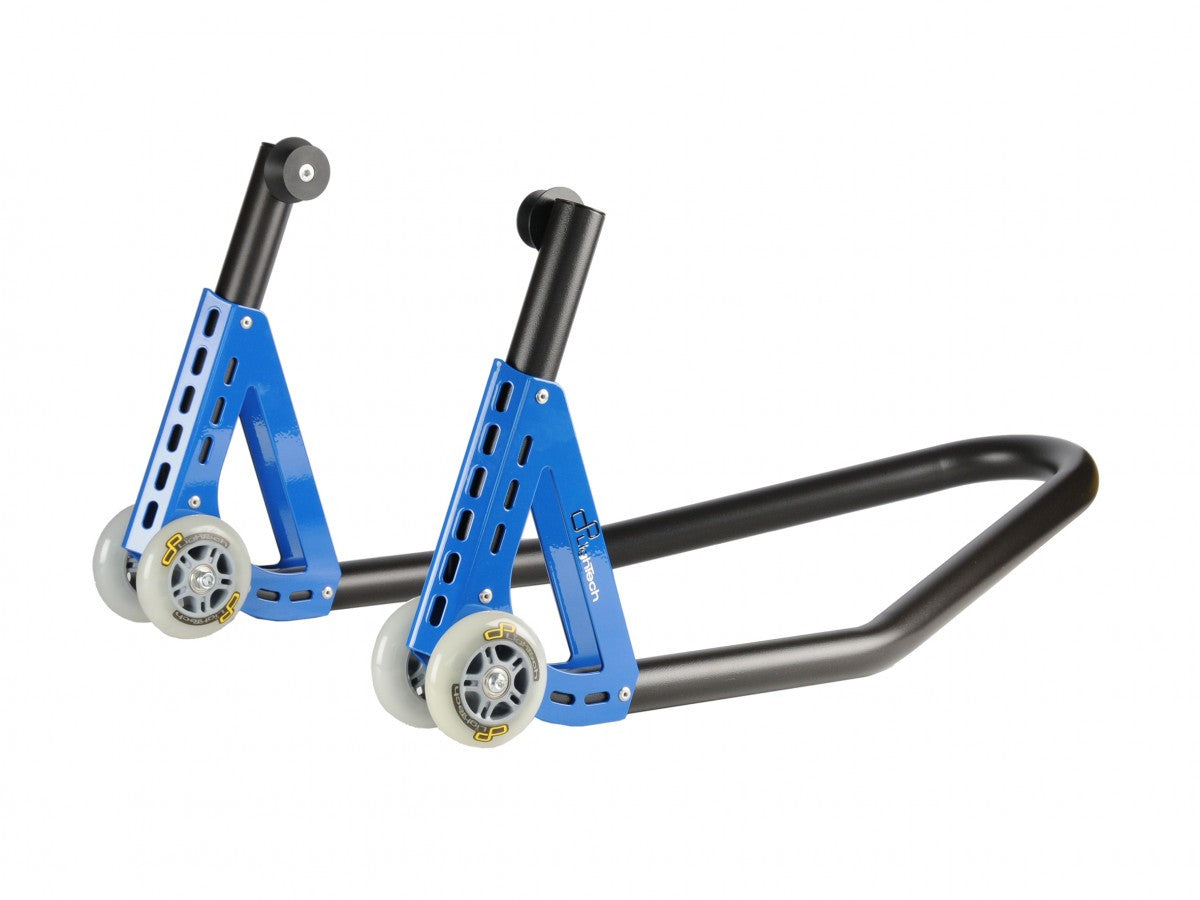 LighTech Aluminum Spooled Rear Bike Stand (Equipped with &#39;Rollers&#39;)